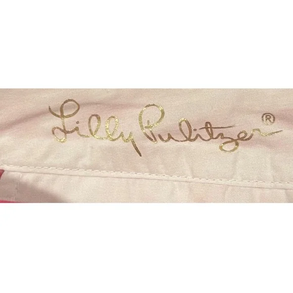 LILLY PULITZER The Buttercup White Pink Pockets Shorts - Picture 3 of 7